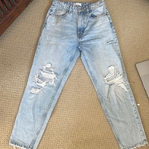 Zara mom jeans